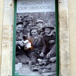 Foto no Museu da Batalha da Normanadia