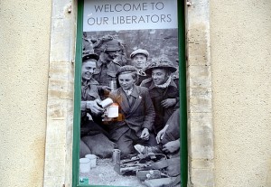 Foto no Museu da Batalha da Normanadia