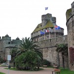 Saint-Malo, as muralhas da cidade velha.