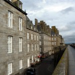 Saint-Malô, no alto das muralhas