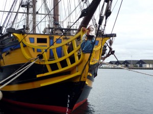 Saint-Malô, replica de navio corsário