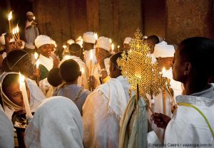 Interior de Bet Mikael, Casa de Miguel - Foto Haroldo Castro