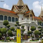 Antigo Palácio Real em Bangkok
