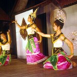 Bailarinas em Chiank Mai, Tailândia