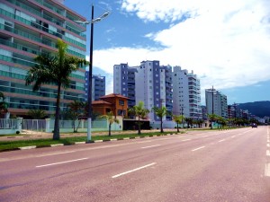 Caraguatatuba, orla da praia