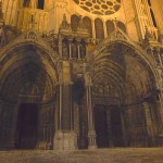 Catedral de Chartres à noite