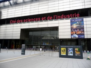 Cité des Sciences em Paris, entrada