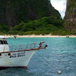 Enseada em Phi Phi Island, Tailândia