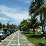Guarujá, avenida da praia