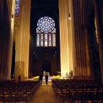 Interior da catedral de Chartres