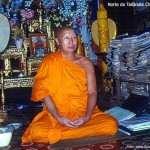 Monge budista em Chiang Mai