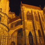 Catedral de Chartres, vista noturna