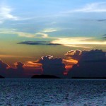 Poneten no litoral da Tailândia