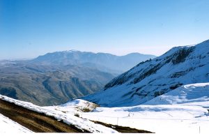Estação de esqui, região de Santiago