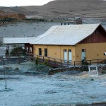A geada no inverno na Serra do Rio do Rastro