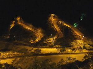 Serra do Rio do Rastro à noite