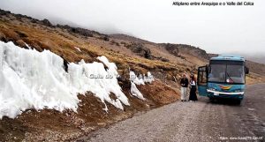 Estrada entre Arequipa e Chivay, Peru