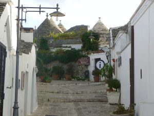 Trullis em Alberobello, Puglia, Itália