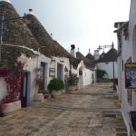 Rua de trulli em Alberobello