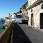 Estrada na Costa Amalfitana