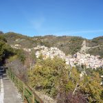Castelmezzano vista da estrada