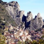 Castelmezzano, no meio de rochedos