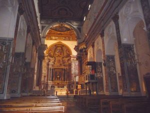 Interior do Duomo de Amalfi, na Costa Amalfitana