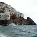 Amalfi, dia de mar agitado