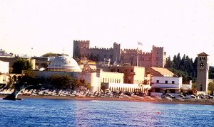 Cidade Velha em Rodes, Grécia