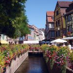 Primavera na Alsácia, França