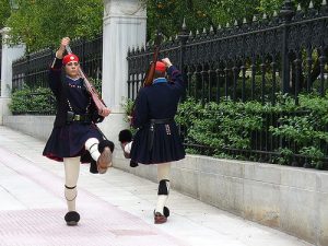 Grecia Atenas, guarda palaciana -foto-Leandro Neumann-cluffo-ccby