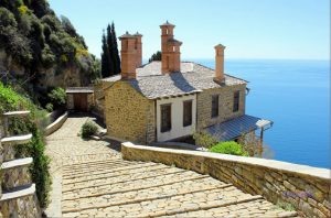 Grecia, Monte, Athos-mosteiro de Simonos-petra-ccby