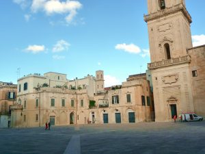 Lecce, construções no centro histórico