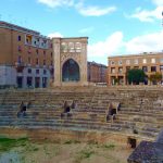 Lecce, ruínas de anfiteatro romano