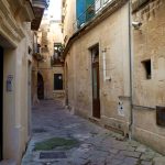 Lecce, ruela no centro histórico