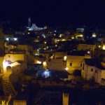 Matera, sassi à noite