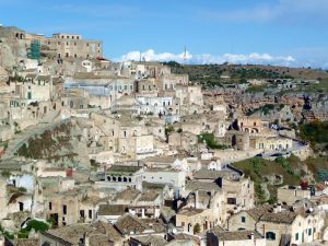 Os sassi de Matera, Itália
