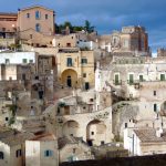 Matera, bairro de sassi no vale