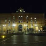 Matera, centro novo à noite