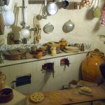 Matera, Itália, interior de um sassi