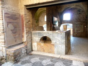 Ostia Antica, taverna na época romana