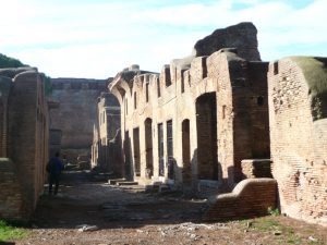 Sítio aqueológico de Ostia Antica, muito bem preservado