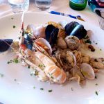 Risotto al frute de mare, uma especialidade de Positano