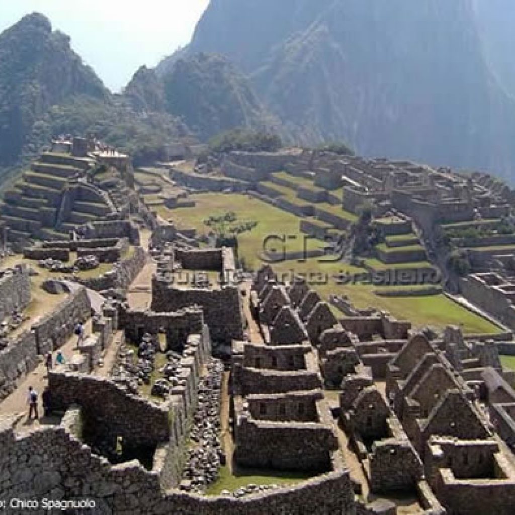 Peru, Machu Picchu, vista panorâmica