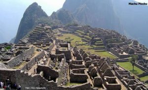 Peru, Machu Picchu, vista panorâmica