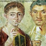 Afresco em uma casa de Pompeia