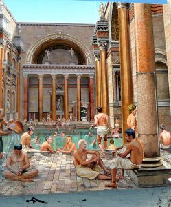 Reconstituição, Termas de Caracala, Roma