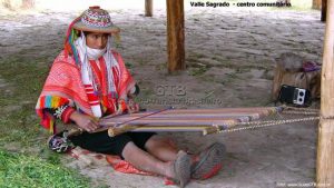 Tecelão no Valle Sagrado, Peru