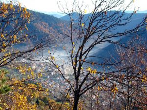 Serra da Estrela em Portugal em novembro
