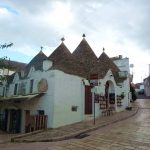 Comunidade de trulli em Alberobello, na Itália